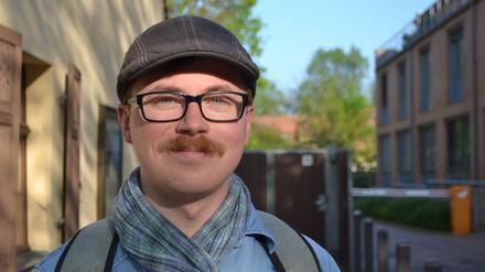 Student Jens Ove Drößiger wohnt in Babelsberg.