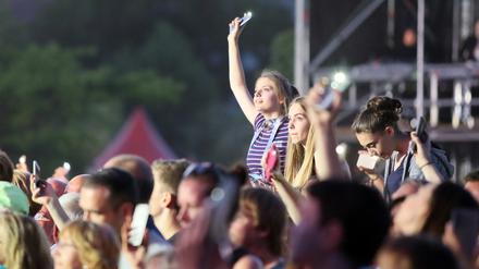 Zehntausende kommen jährlich zum Stadtwerkefest in den Lustgarten in Potsdams Innenstadt.