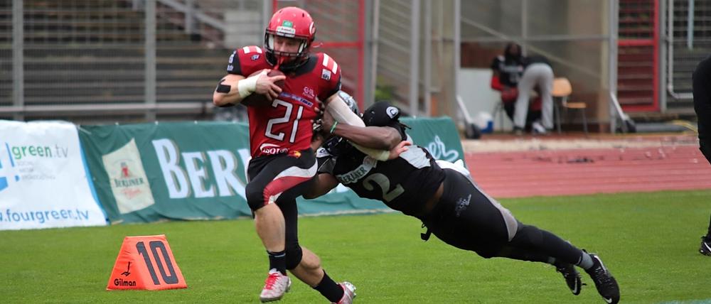 Unaufhaltsam. Gennadiy Adams erzielte drei Touchdowns für die Royals. 