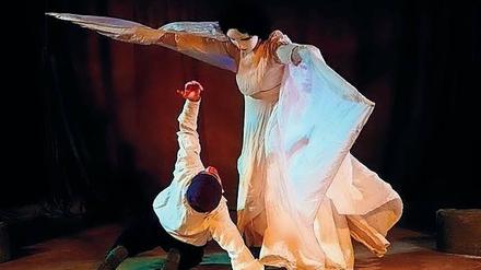Eine Szene aus „Die Bergwerke zu Falun“ von E.T.A. Hoffmann in der Inszenierung von Ton und Kirschen. 