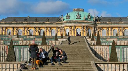 Besuchermagnet Schloss Sanssouci. Doch wie viel Tourismus verträgt Potsdam noch?
