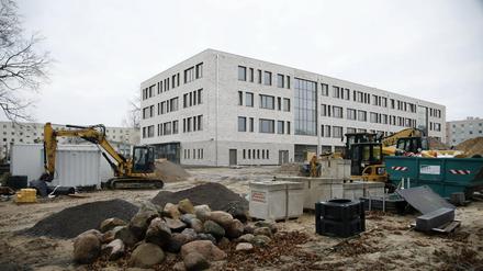 So sah das Schulzentrum noch im Dezember aus. 