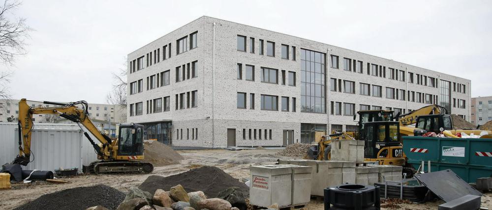 So sah das Schulzentrum noch im Dezember aus. 