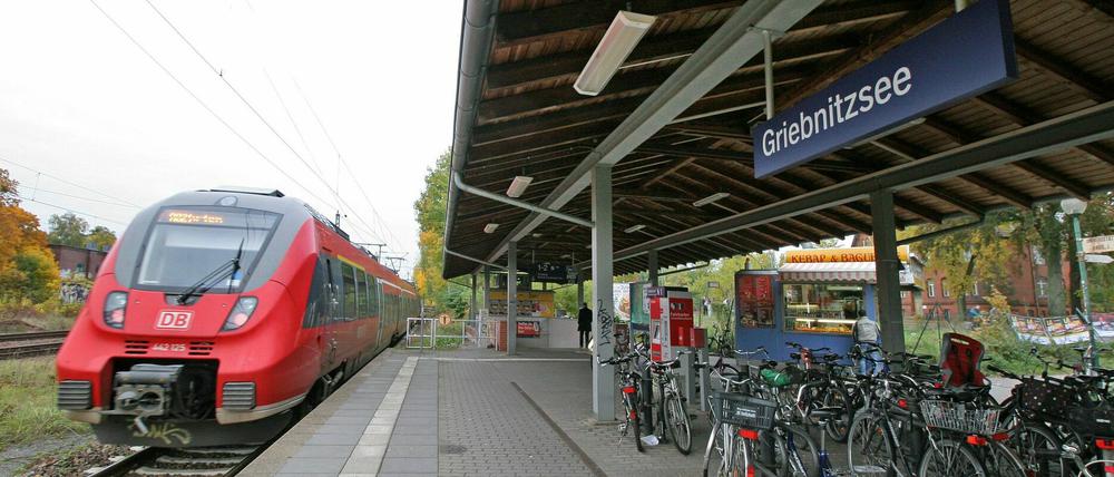 Der Bahnhof Griebnitzsee.
