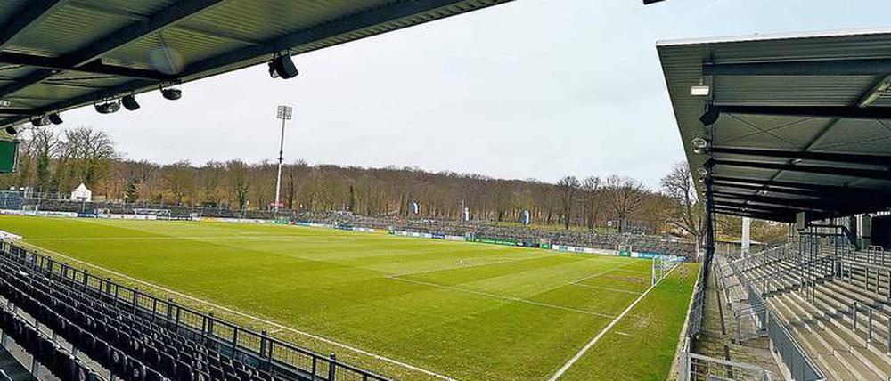Schmuckkästchen. Babelsbergs Stadion ist in der Fußballszene beliebt.