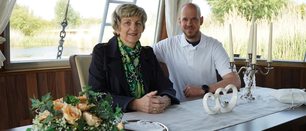 Die Ideengeber: Elvira Schröder und Patrick Kuhl.