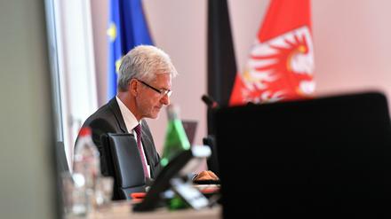 Der Vorsitzende des Brandenburger NSU-Untersuchungsausschusses, der SPD-Landtagsabgeordnete Holger Rupprecht.
