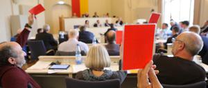 Die Potsdamer Stadtverordnetenversamlung.