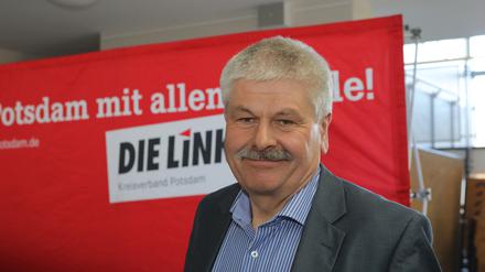Der langjährige Fraktions-Chef der Potsdamer Linken: Hans-Jürgen Scharfenberg.
