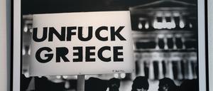 Manolis Tsafos, "Unfuck Greece" von 2015.