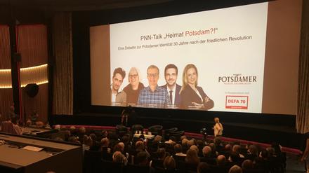 Um 20 Uhr geht es los mit dem PNN-Talk "Heimat Potsdam!?"