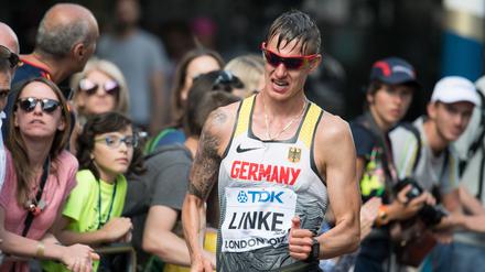 Fortschritt. Christopher Linke (Archivbild von der WM 2017) steigerte seine Bestzeit um 17 Sekunden.  