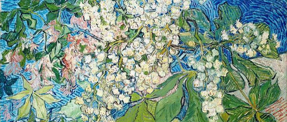 Farbstark: van Goghs Kastanienblüten.