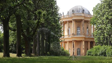Das Belvedere auf dem Klausberg ist derzeit noch öffentlich zugänglich. Doch der Bereich dahinter in Richtung Amundsenstraße darf auf unbestimmte Zeit nicht mehr von Besuchern betreten werden. 