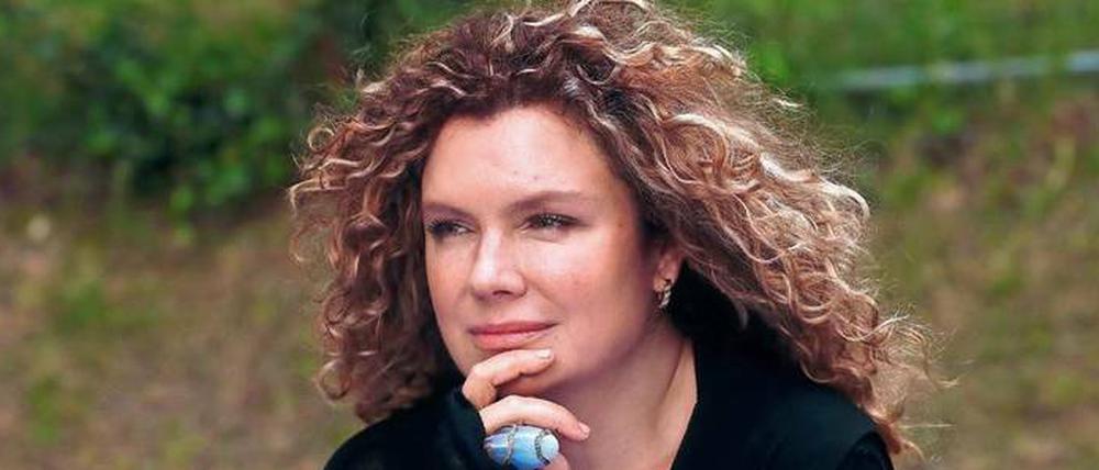 Oksana Mas stellte schon in Venedig auf der Biennale aus. Jetzt zeigt sie erstmals in Potsdam ihre Arbeiten.