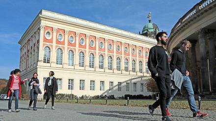 Der Uni-Campus am Neuen Palais.