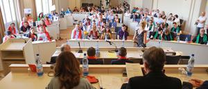 Erste Sitzung nach der Kommunalwahl.