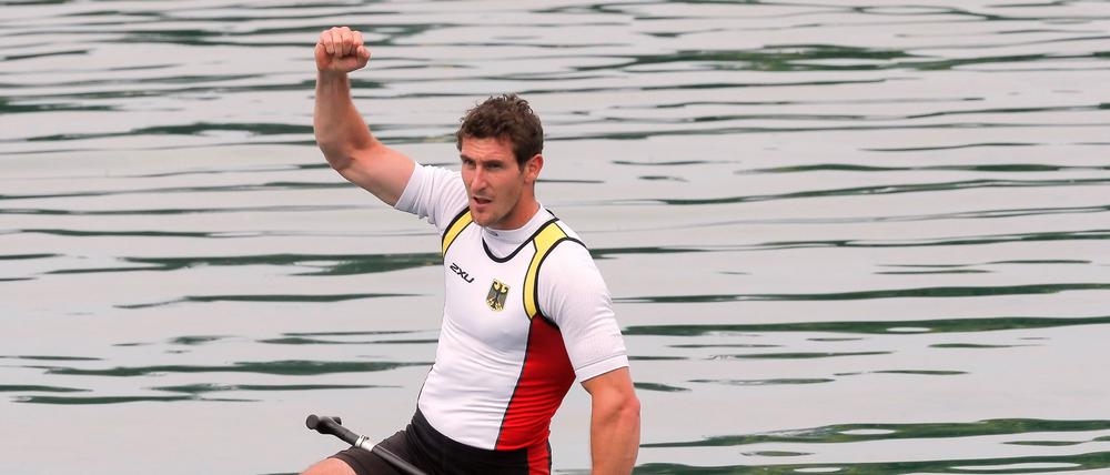 Einer der ersten Titelträger. Sebastian Brendel gewann bei der Europaspiele-Premiere in Baku Gold.