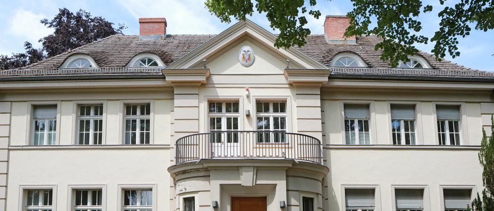 Die Militärmission in der Seestraße 41/42 ist heute Residenz des Botschafters von Ecuador.