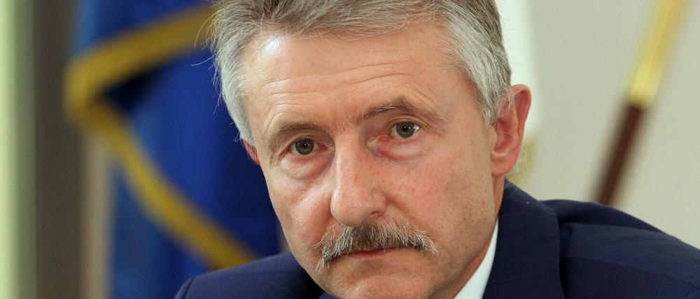 Karl-Heinz Schröter (SPD), Brandenburgs Innenminister