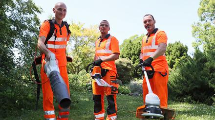 Die neuen akkubetriebenen Handgeräte der STEP arbeiten leiser.