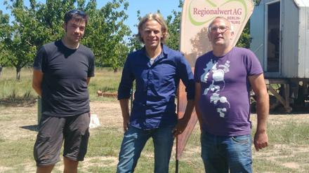 Phillip Brändle, Jungbauer, Timo Kaphengst, Jochen Fritz (v.l.n.r).