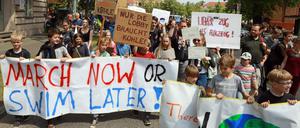 Rund 600 Teilnehmer hatte die "Fridays for future"-Demonstration Ende Mai in Potsdam.