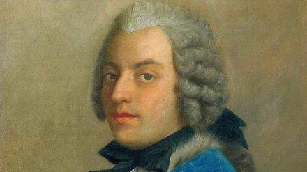 Francesco Algarotti gemalt von Jean-Étienne Liotard, 1745.