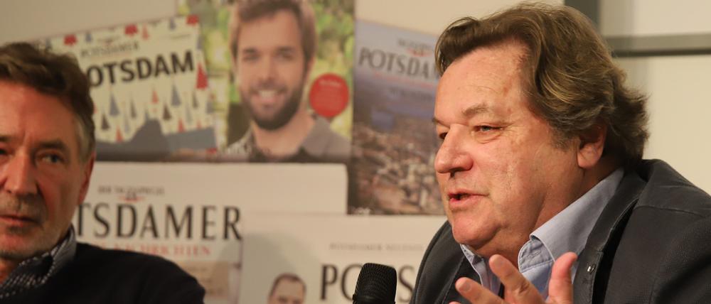 Jann Jakobs und Heinz Kleger.