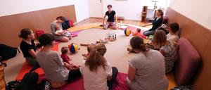 Der Kinderwagen-Chor.