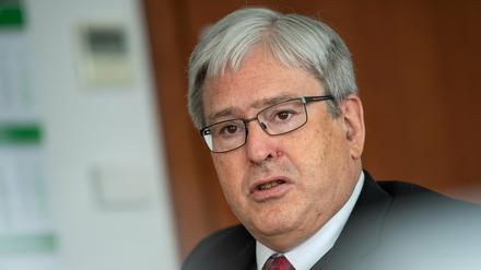  Jörg Steinbach (SPD), Wirtschaftsminister von Brandenburg.