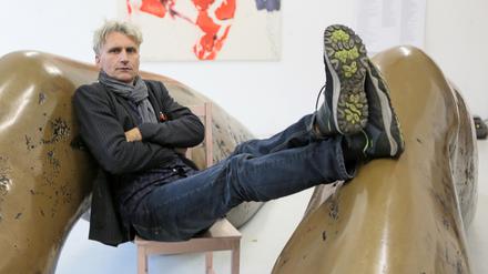 Taucht gerne in Fontane ab. Schauspieler Michael Gerlinger.