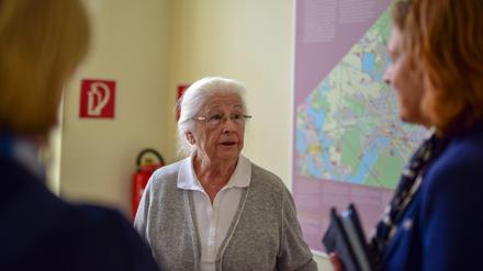 Zeitzeugin Helga Sperlich. 