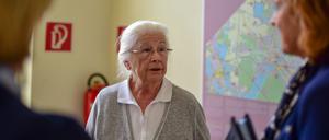 Zeitzeugin Helga Sperlich. 
