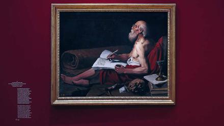 Leonello Spada (1576-1622) ließ sich von Caravaggio inspirieren. Das ist in seinem Bild „Der Heilige Hieronymus“ zu sehen.