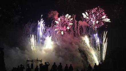 Feuerwerkersinfonie am Freitagabend