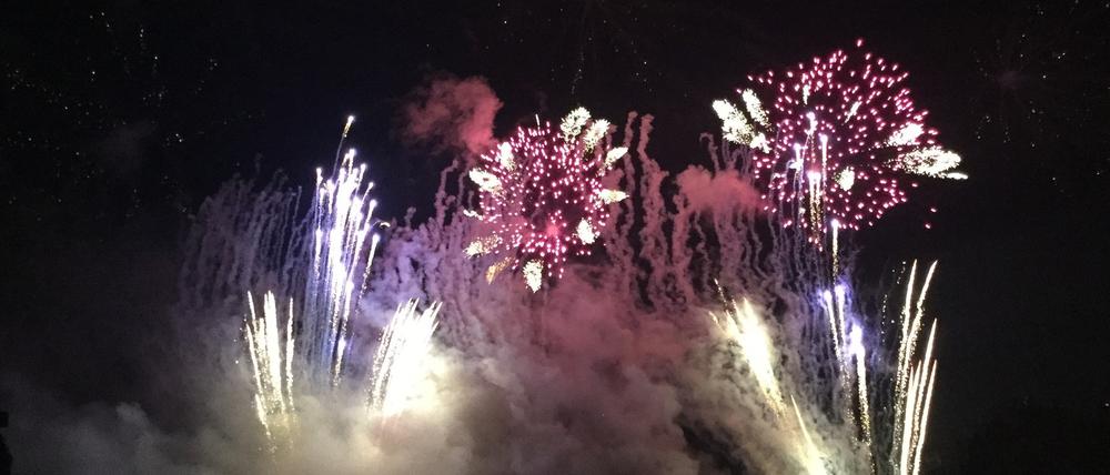 Feuerwerkersinfonie am Freitagabend