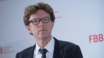 Der Vorsitzende der Geschäftsführung der Flughafen Berlin Brandenburg GmbH, Engelbert Lütke Daldrup.