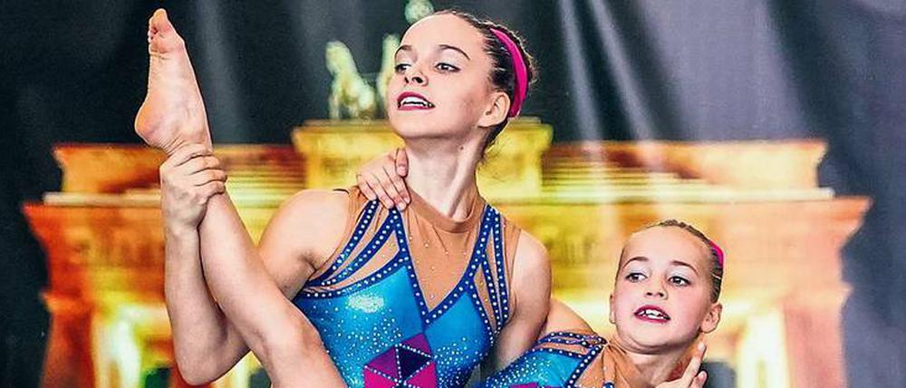 In der Meisterklasse. Tami Lina Adler (l.) und Laura Gutezeit.