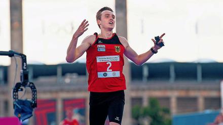 Mit Rückenwind. Fabian Liebig reist als frisch gebackener Deutscher Meister zur EM nach Bath.