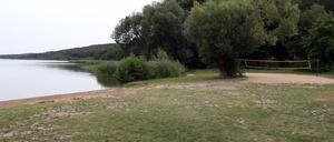 Das Strandbad in Ferch.