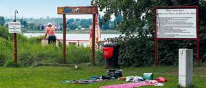 Das Strandbad in Werder.