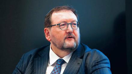 Der Rektor des Abraham Geiger Kollegs Walter Homolka. 
