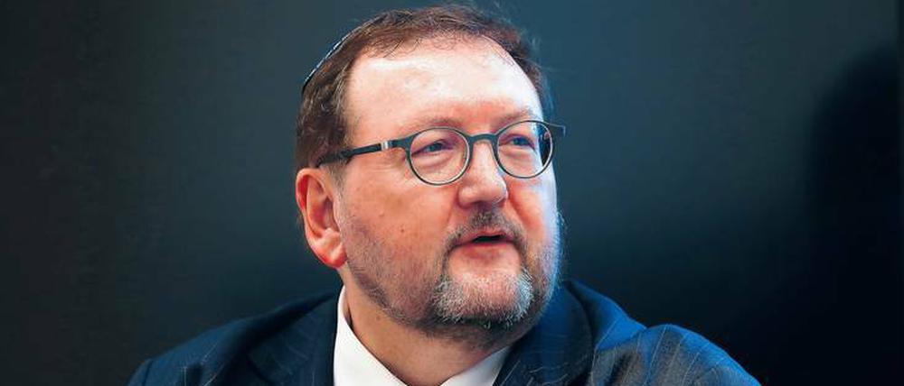 Der Rektor des Abraham Geiger Kollegs Walter Homolka. 