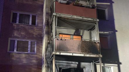 Brand am frühen Morgen im Wohngebiet Am Stern.