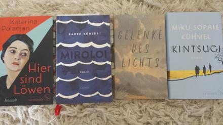 Vier Titel der Longlist 2019.