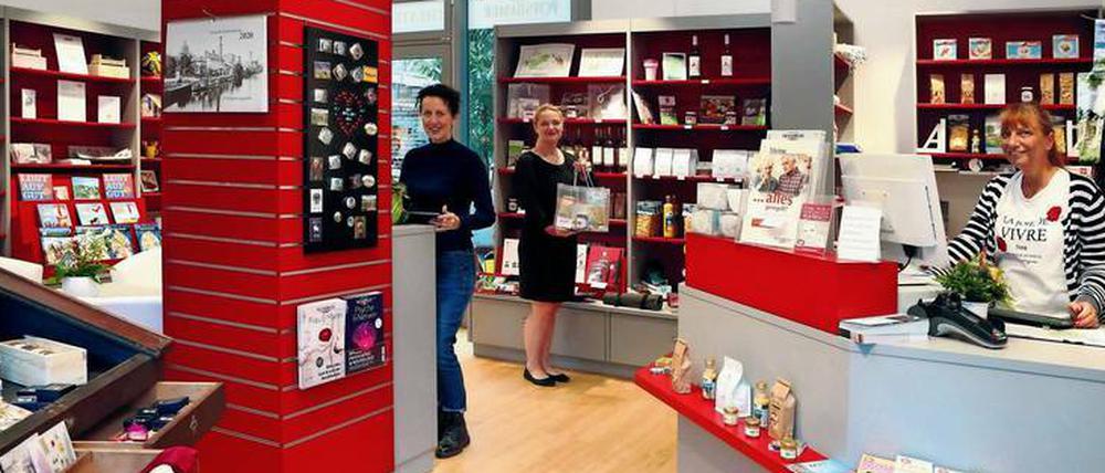 Stöbern, Netzwerken, Kaufen: Der Laden soll auch Treffpunkt sein.