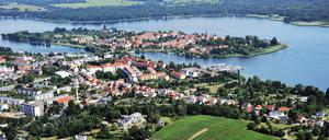Blick auf Werders Insel