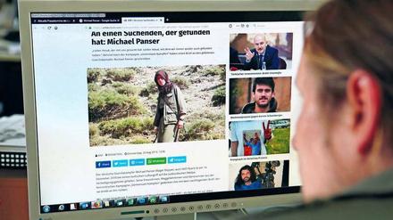 Auf mehreren Internetseiten wird an den Potsdamer erinnert.