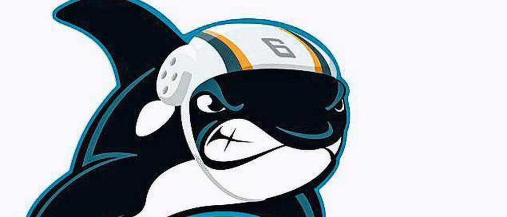 Neue Flagge. Die OSC-Wasserballer starten mit Orca auf dem Logo.